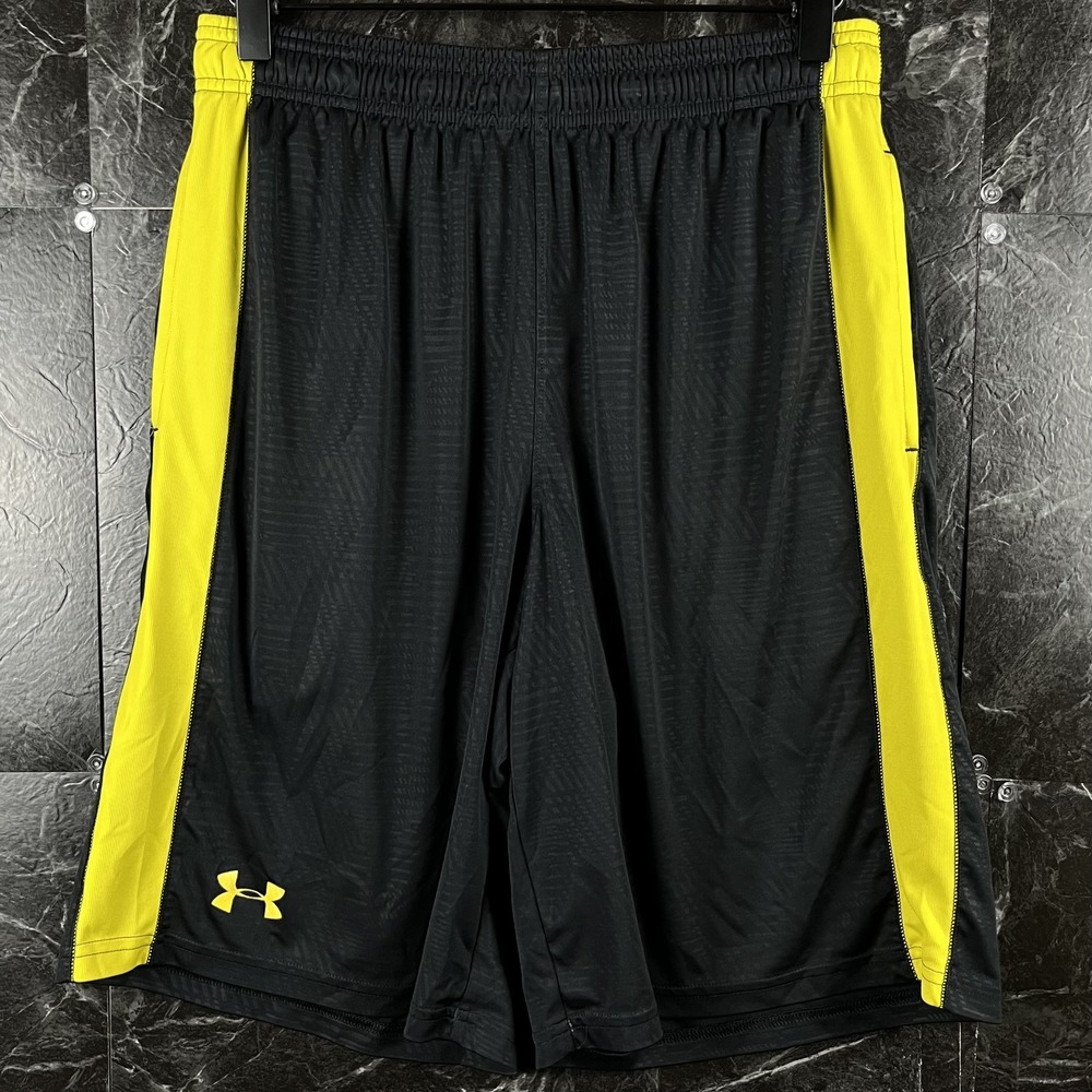 Under Armour Men's Black Running Shorts Medium